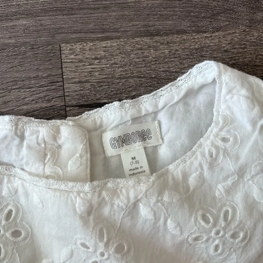 Gymboree Lace Blouse  Girl size 7-8